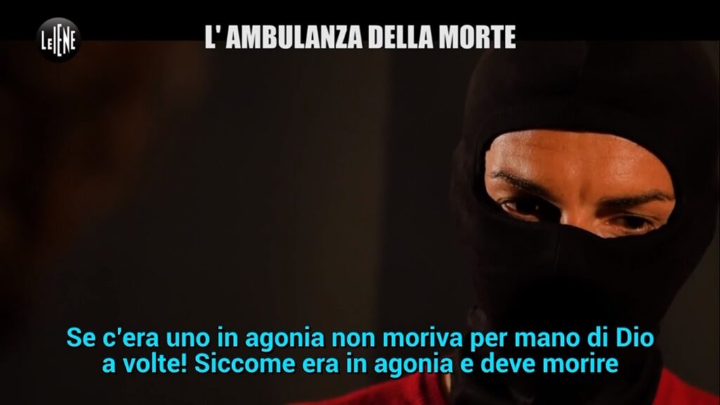 Nuovo servizio choc sull'agghiacciante storia dell'Ambulanza della morte Servizio a Le Iene di Roberta Rei