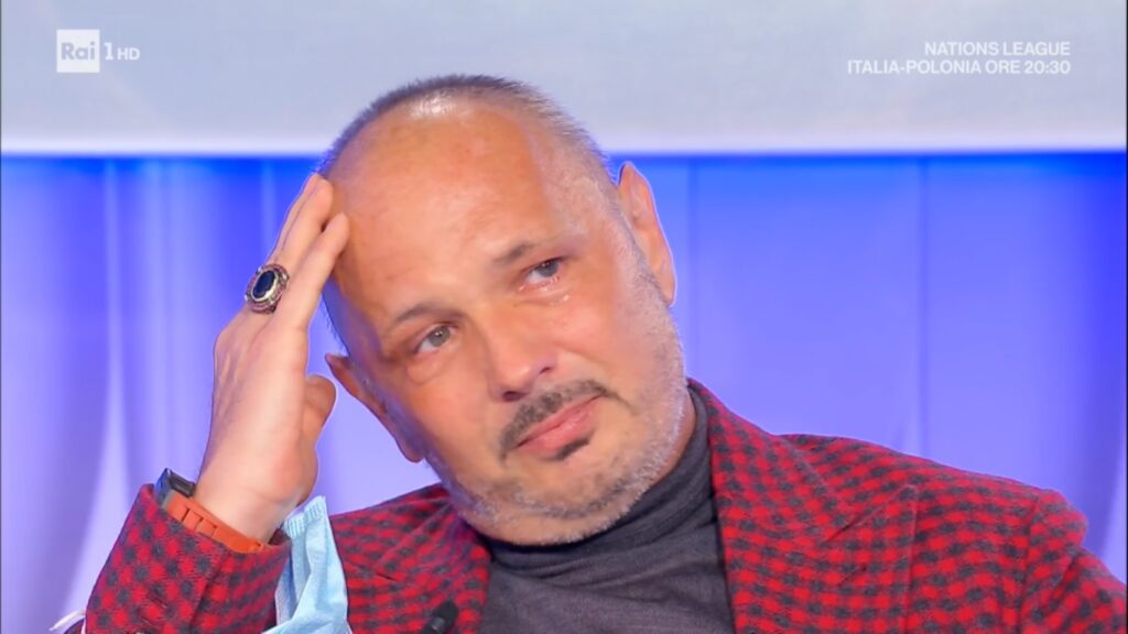 Sinisa Mihajlovic in lacrima a Domenica IN da Mara Venier con la moglie Arianna VIDEO